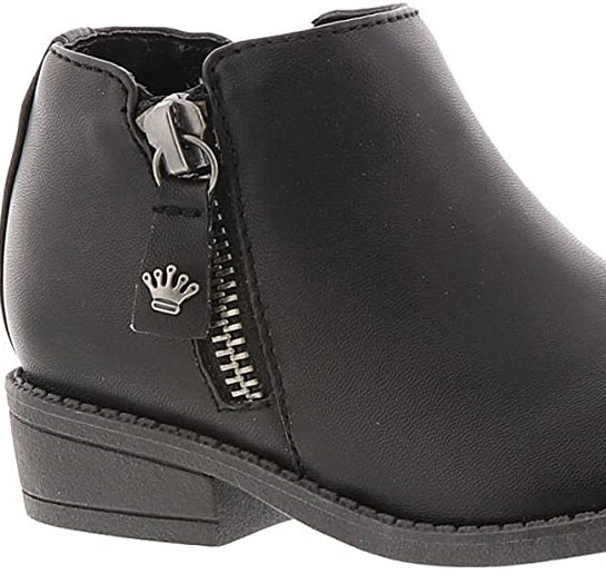 Nina Girl'S Elma Toddler Slip On Boot Black Size 7 M Us Little Kid