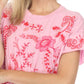 Johnny Was - Cassia Raw Detail Swing Tee