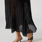 Steve Madden - Paris Flowy Sheer Bottom Maxi Dress