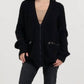 Vintage Havana - Zip Front Utility Cardigan