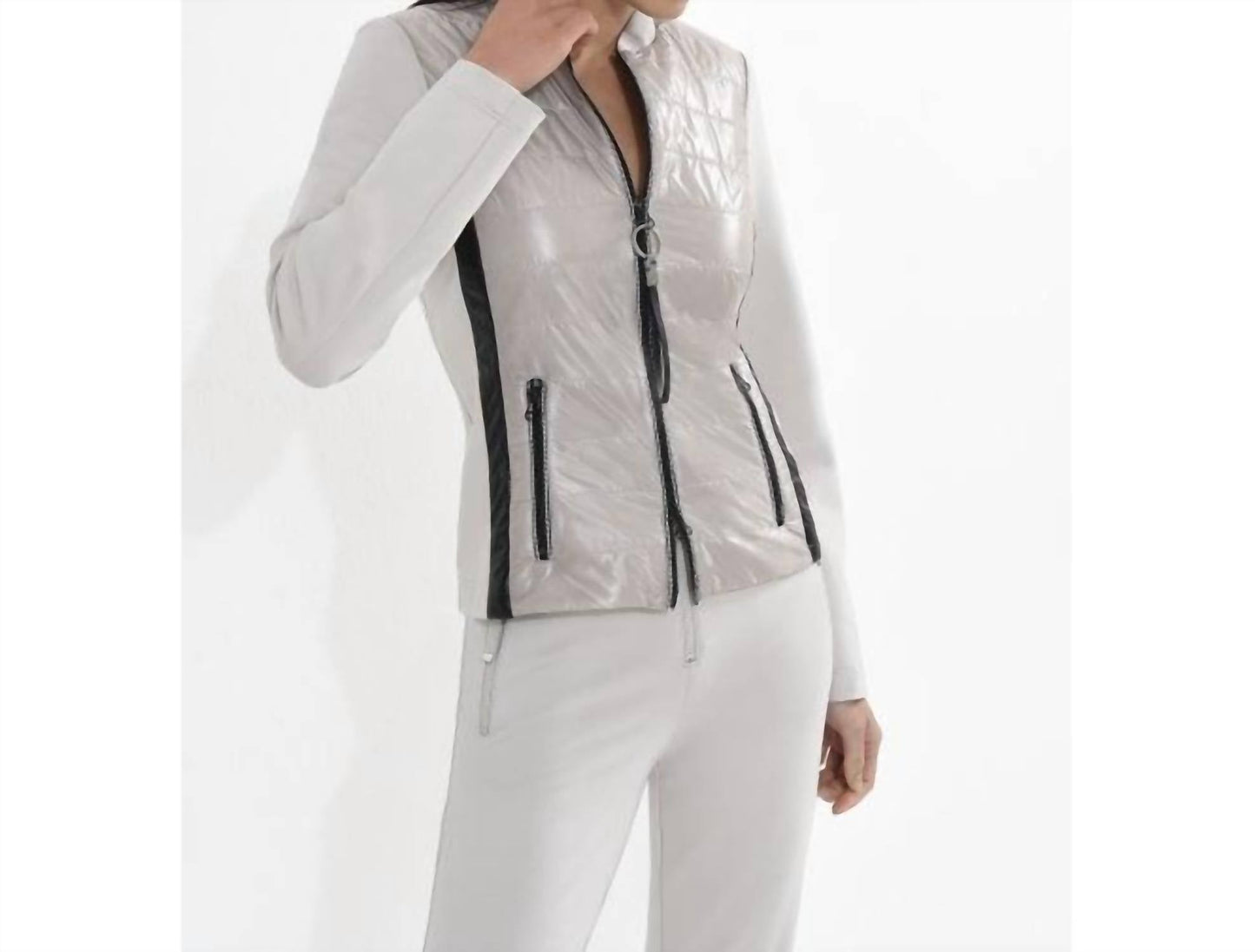 I'Cona - Quilted Zipper Style Jacket