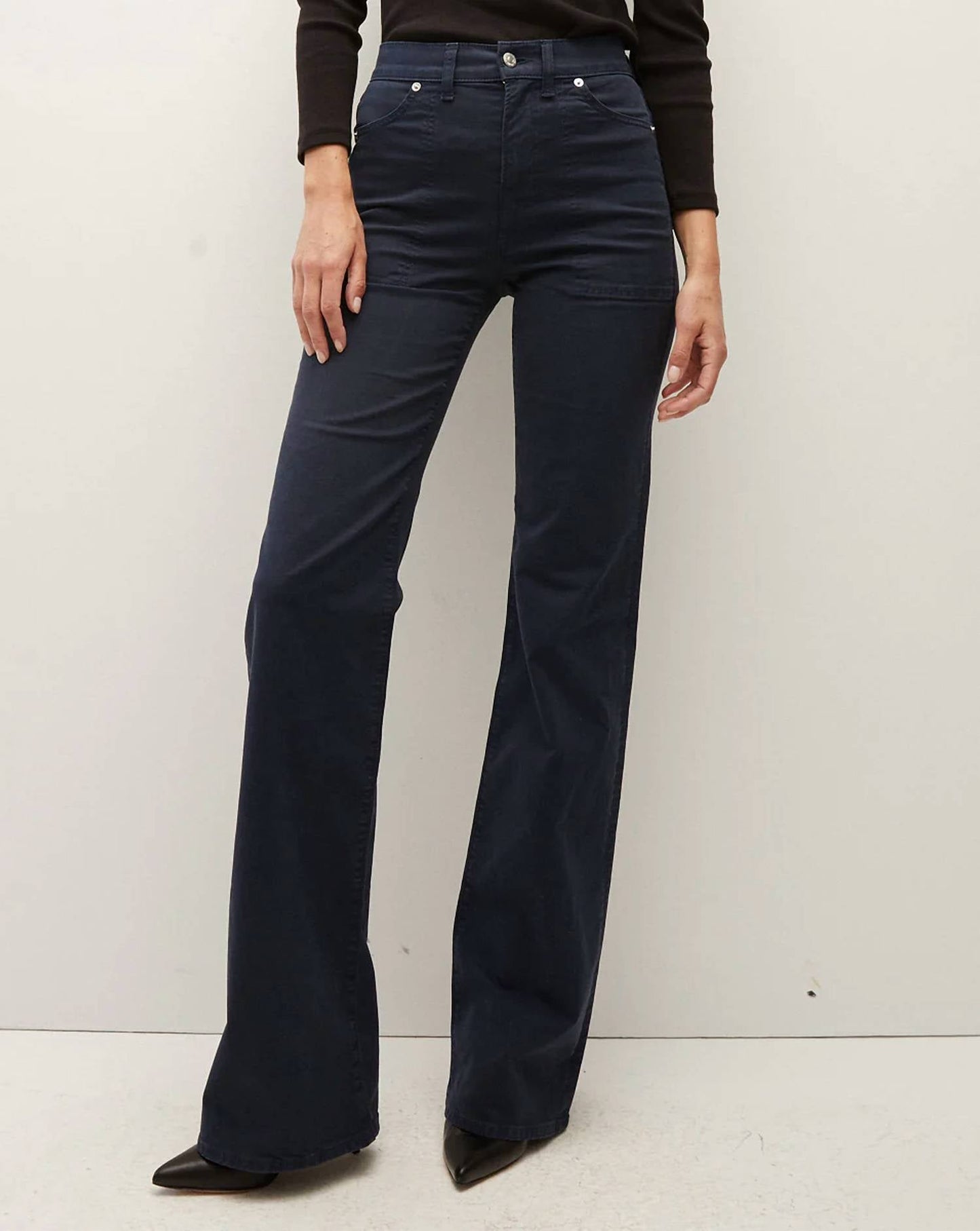 Veronica Beard - CROSBIE SLIM WIDE-LEG PANT