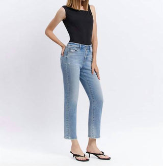 Vervet By Flying Monkey - High Rise Regular Straight Jeans