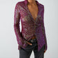Free People - Sequin Long Sleeve Shirt