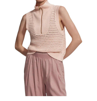 Varley - Bains Half Zip Tank Top