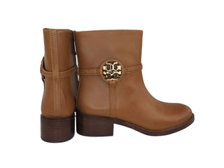 Tory Burch - Women's Miller Calf Leather Bootie Boots