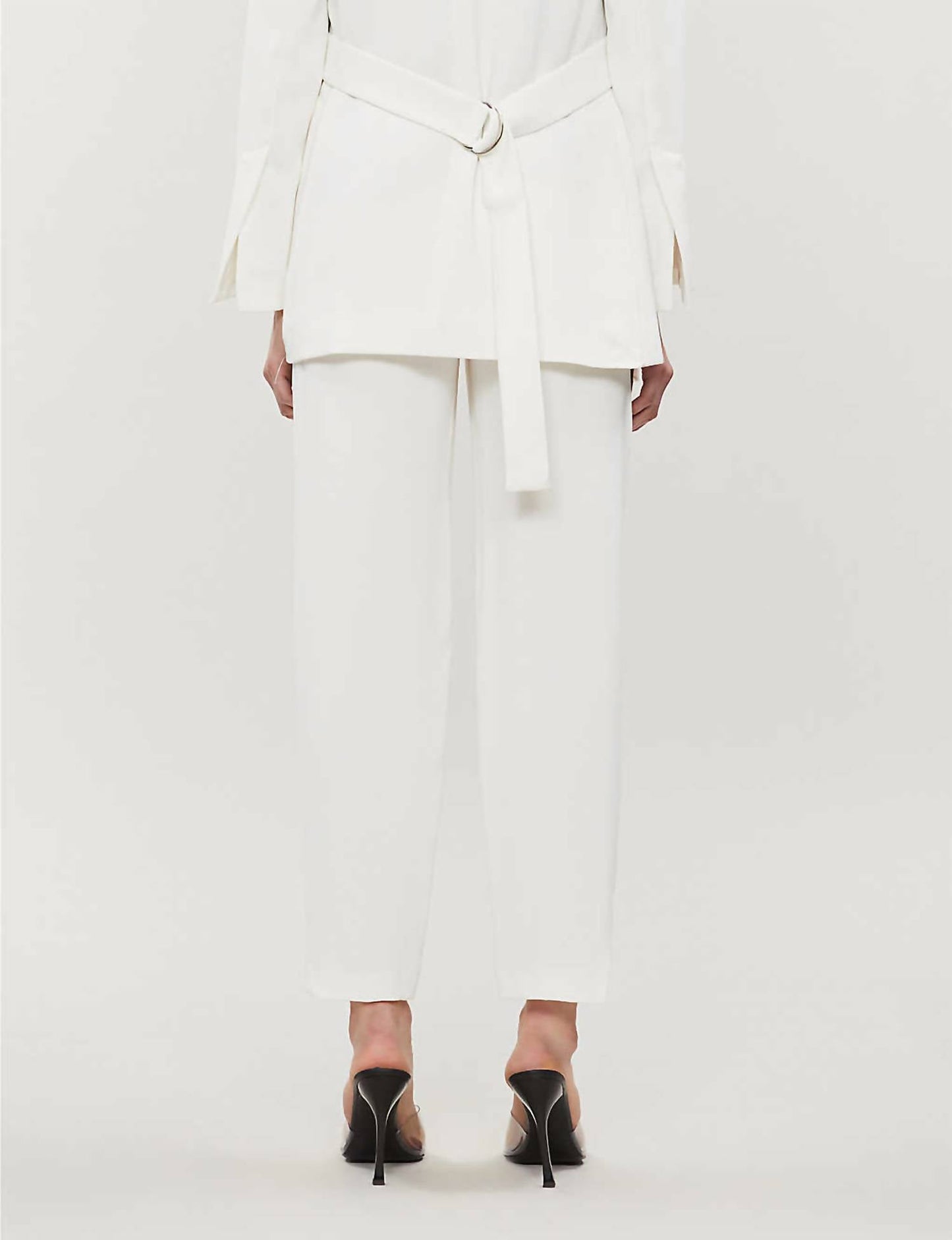 Topshop - High Rise Woven Suit Pants