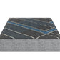 Restonic comfort care 14' hybrid mattress, individual pocketed coil mattress , medium comfort