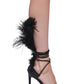 Azalea Wang - Women's Cleasby Feather Stiletto Sandal