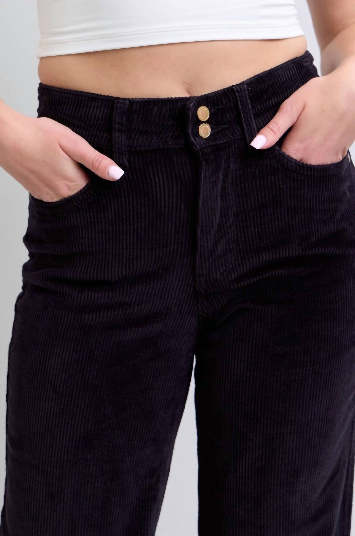 Judy Blue - High Waist Corduroy Trousers