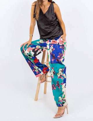 Paparazzi - Stretch Satin Solid Tie Shoulder Tank Top