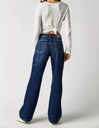 Free People - Tinsley Baggy High-rise Jeans