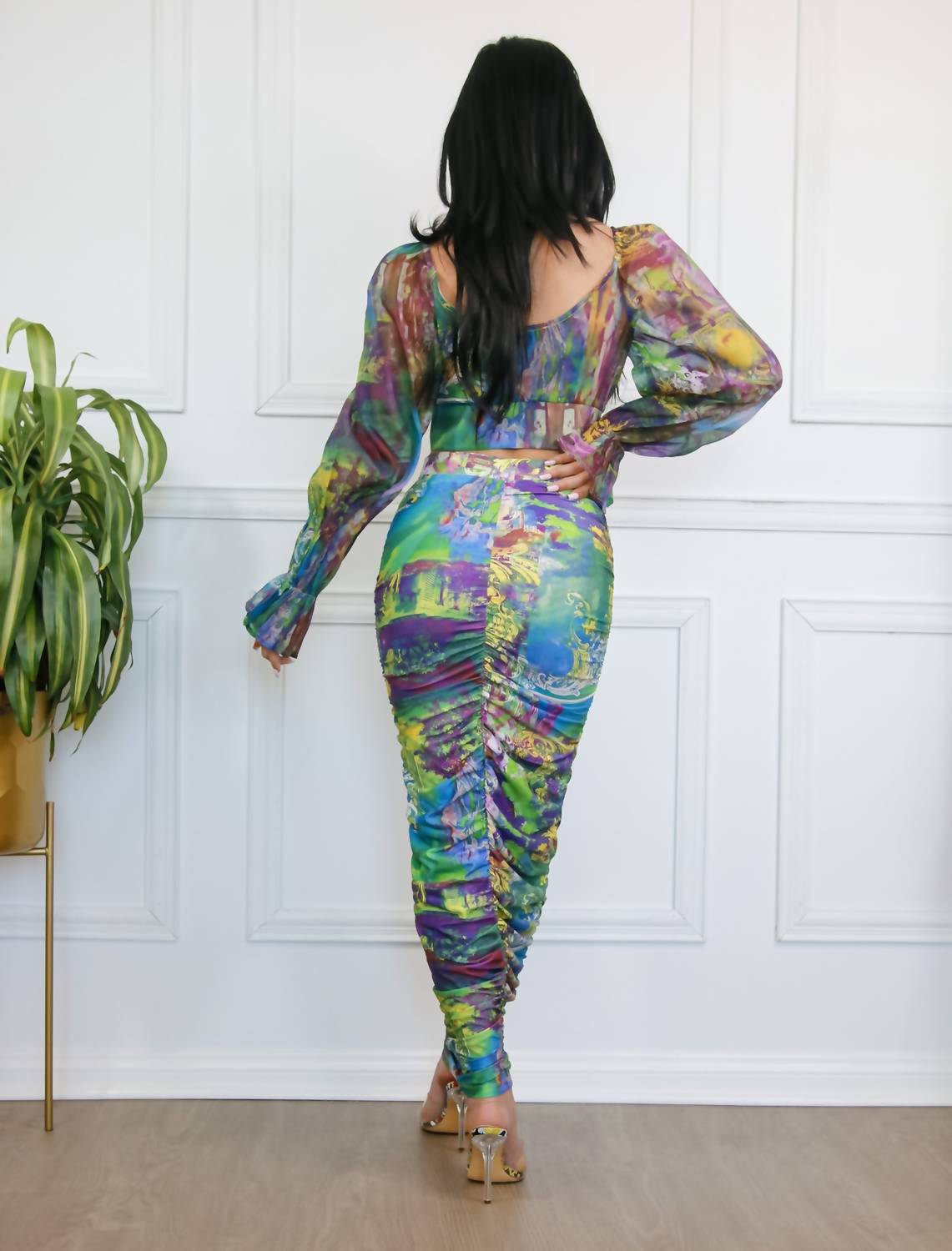 Little Secret Of Mine - Women's League Of My Own Pencil Skirt And Top Set