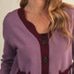 &Merci - Scalloped Sweater Cardigan