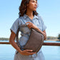 Jen & Co. - Women's Sierra Whipstitch Saddle Bag