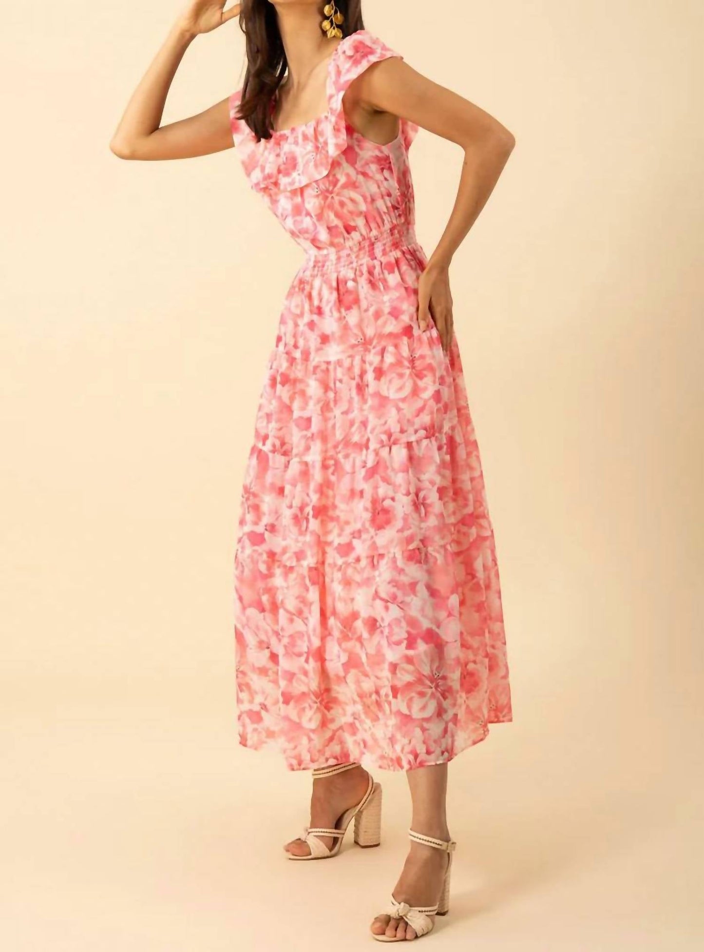 Hale Bob - Estelle Chiffon Dress