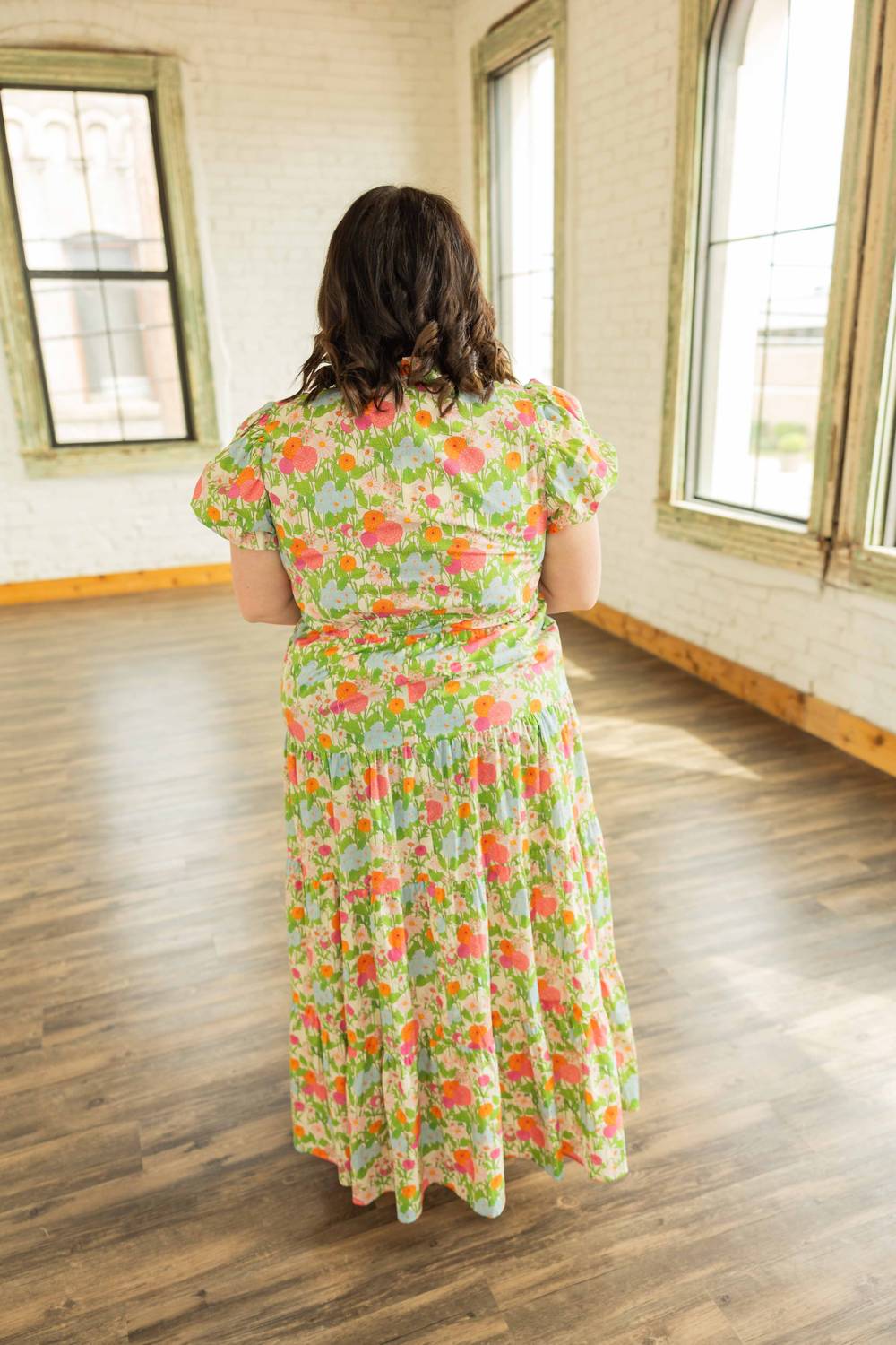 Entro - Brynlee Floral Maxi Dress - Plus