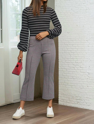 Eva Franco - Houndstooth Flare Pants