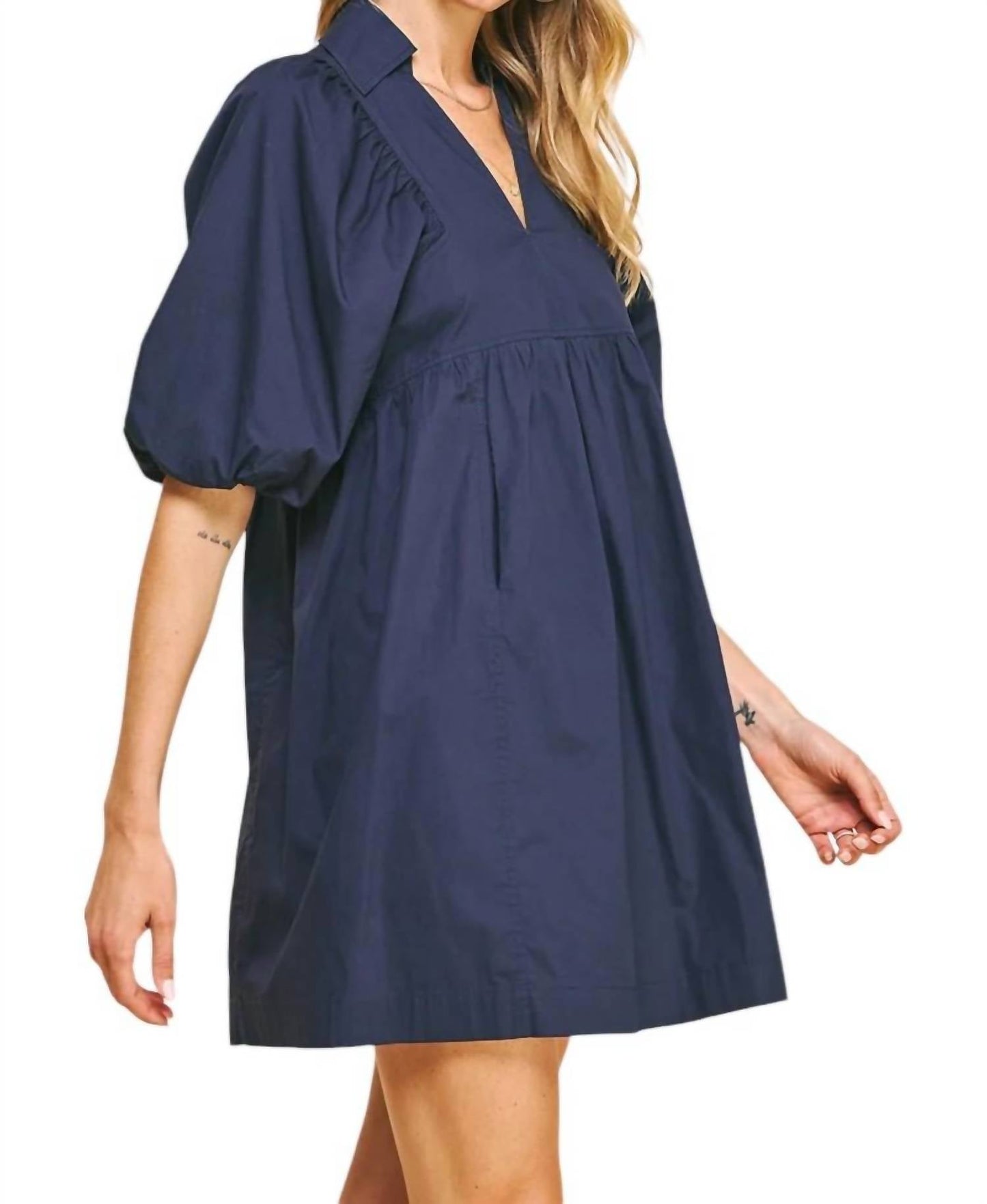 Pinch - Easy Essential Collared Mini Dress