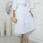 Marie Mercié - Vitoria White Linen Dress