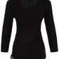 Dolcezza - Women's Ruched Side Tie Top