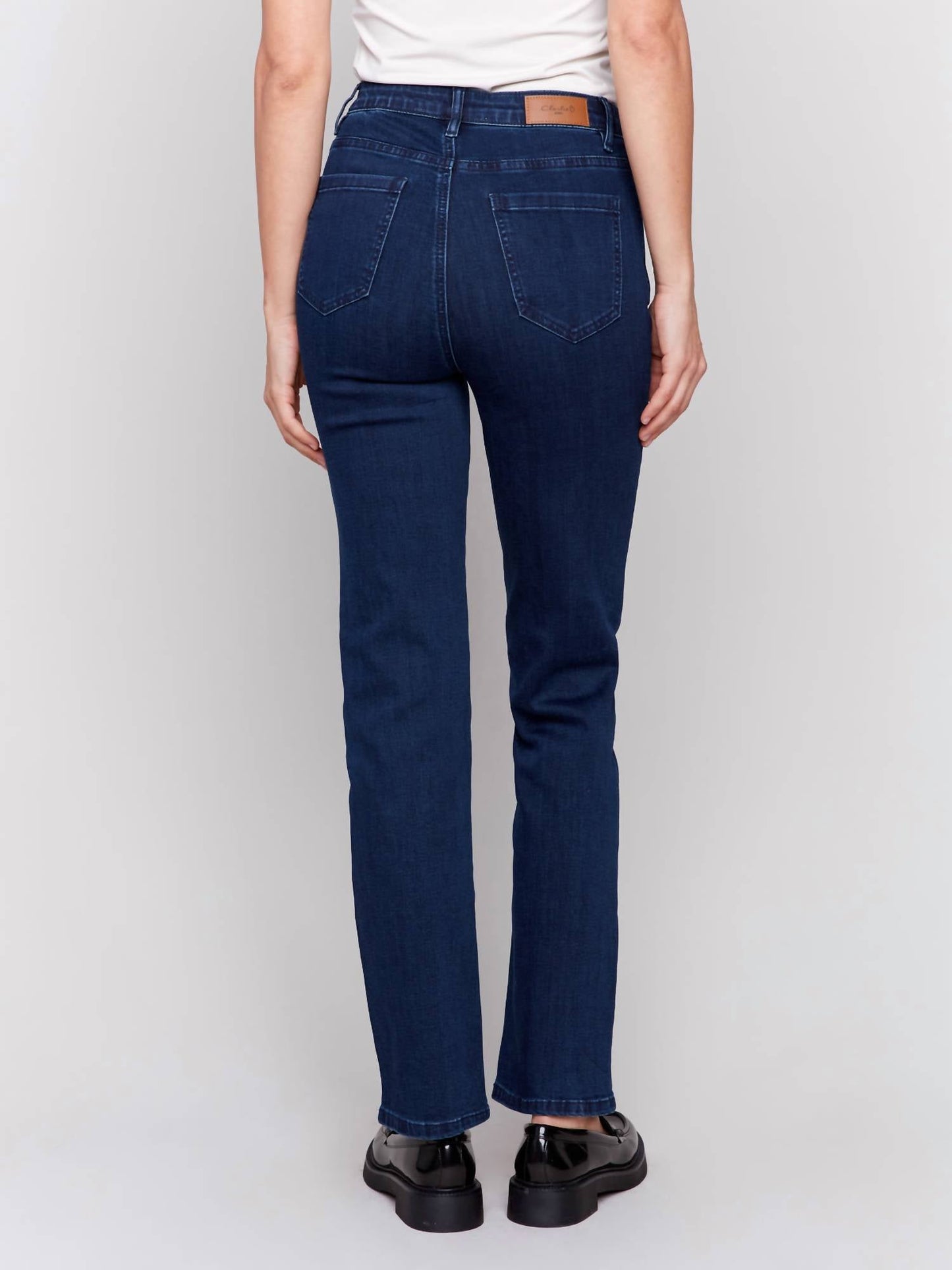 Charlie B - Stretch Waist Straight Leg Pant