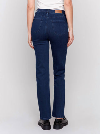 Charlie B - Stretch Waist Straight Leg Pant