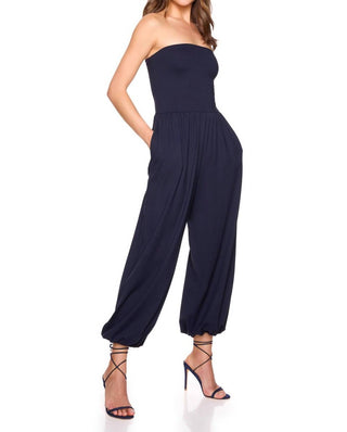 Susana Monaco - Tube Gathered Ankle Jumpsuit