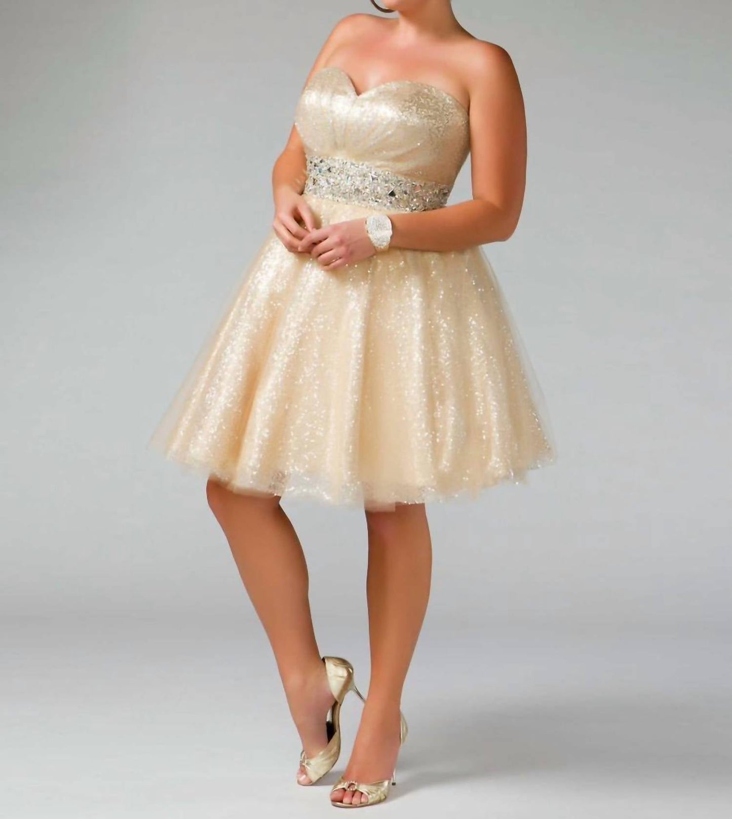 Mac Duggal - Short Party Dress - Plus