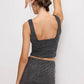 Good American - Crystal Tank Top