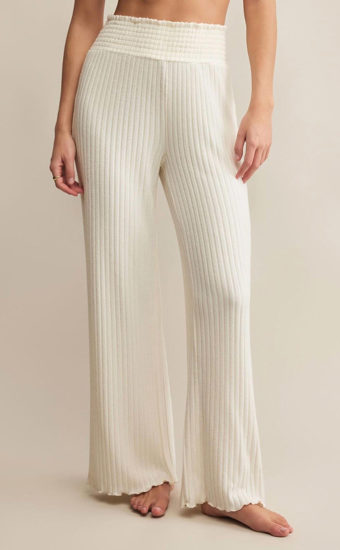 Z Supply - Dawn Smocked Rib Pant