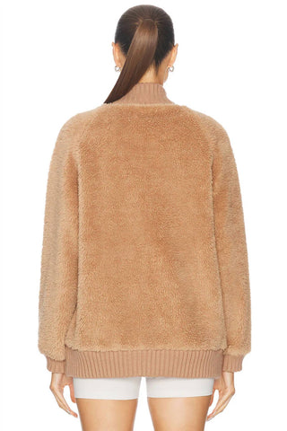 Varley - Ella Longline Sherpa Bomber Jacket