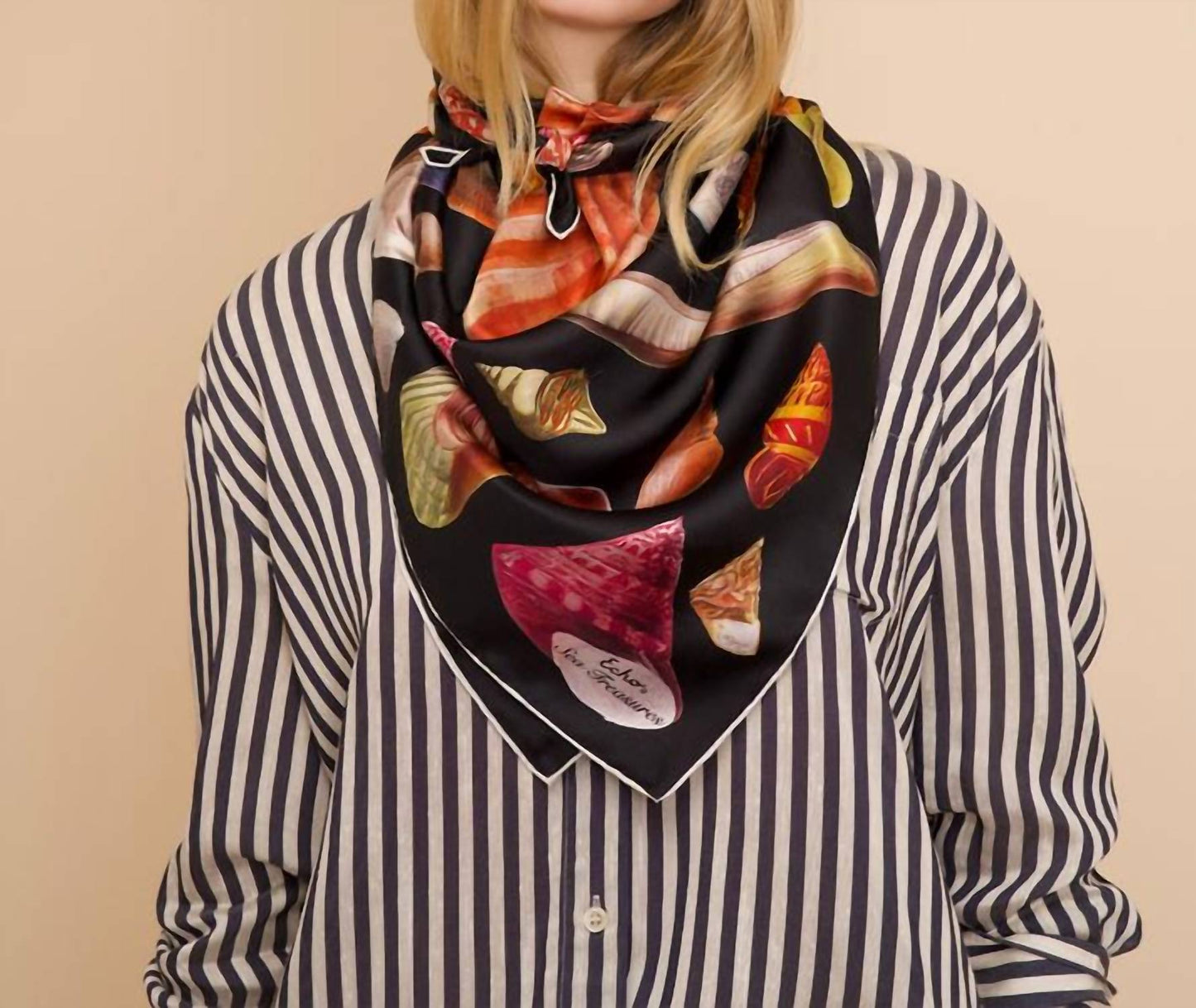 Echo - Women's Sea Treasures Silk Scarf