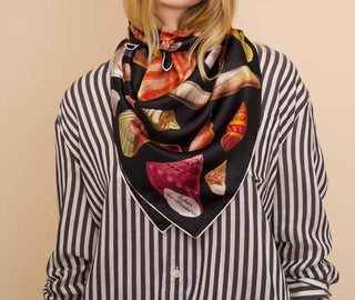 Echo - Women's Sea Treasures Silk Scarf
