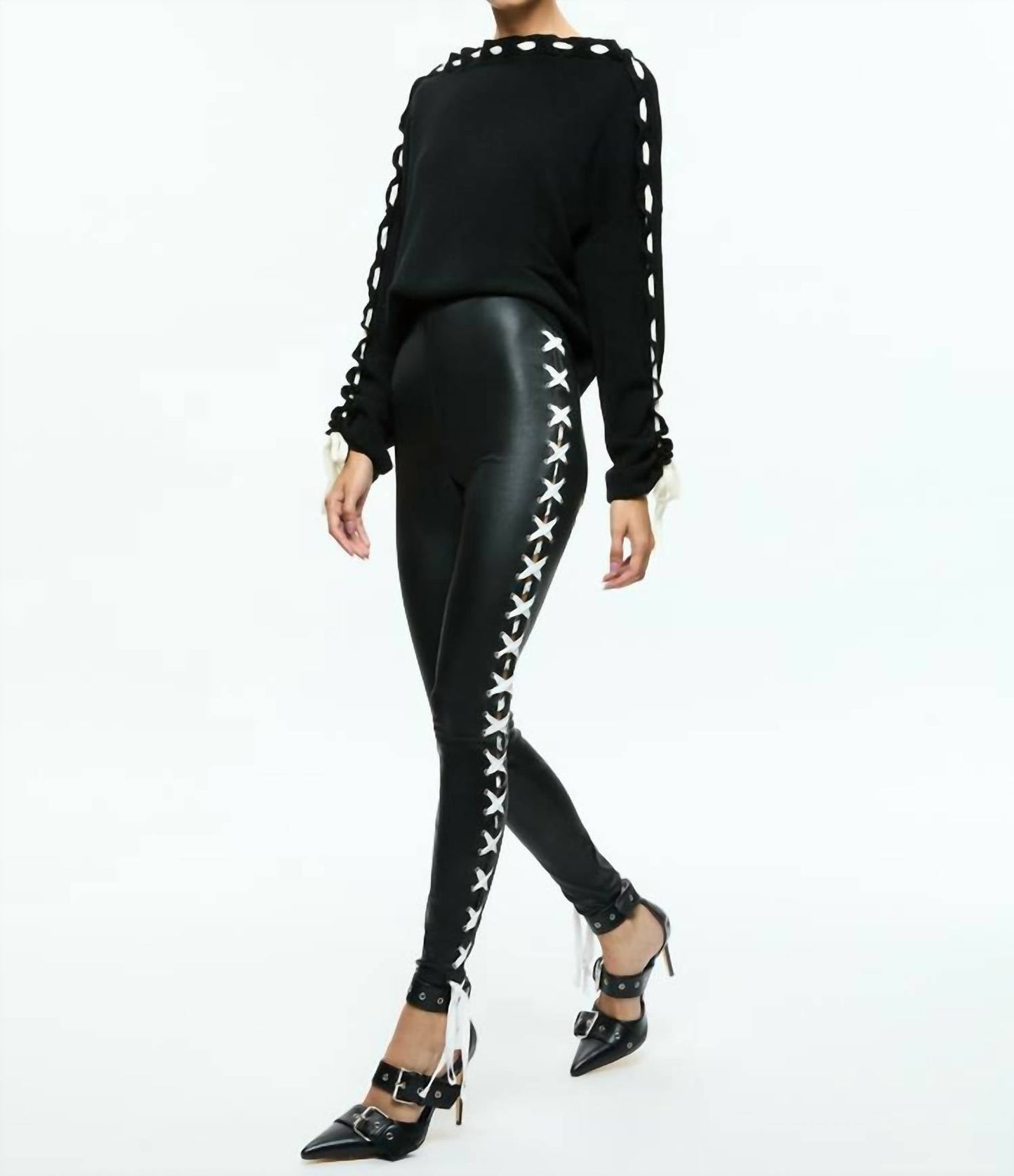 Alice + Olivia - Maddox Vegan Leggings