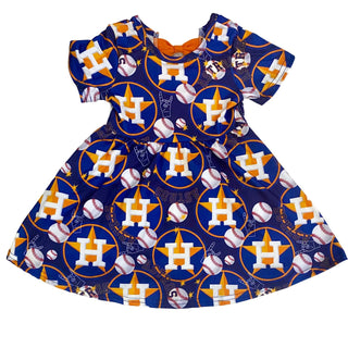 Aier Wholesale - Girl's Astros Dress
