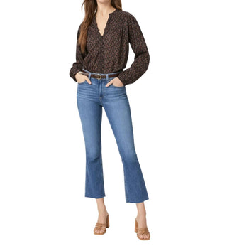 Paige - Colette Crop Flare Jean