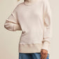 Z Supply - Sable Luxe Rib Mock Neck Sweatshirt