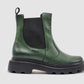 Kcr Group - Women's Modern Insulated Zip-Up Chelsea Leather Boots
