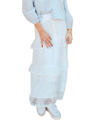 Rosie Posie - Tiered Lace Skirt