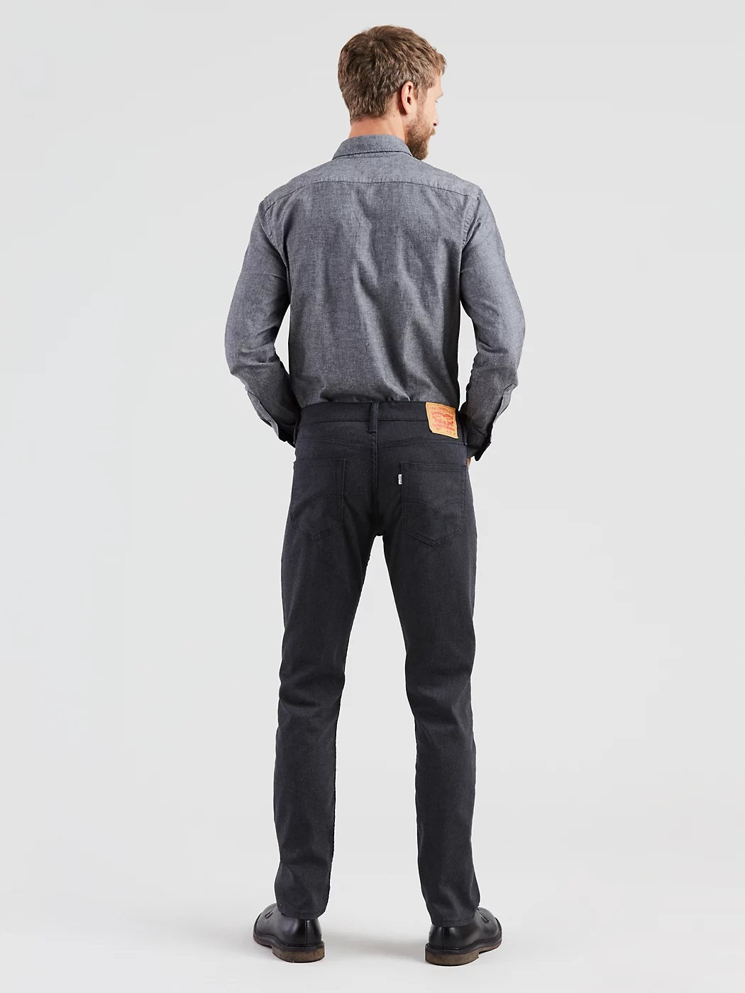 Levi's Men's 511 Slim-Fit Stretch Flannel Jeans Grey Size 36x34