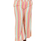 Double Take - Chic Striped Pants With Pockets