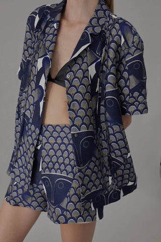 Heirlome - Saskia Shorts With Santos Print