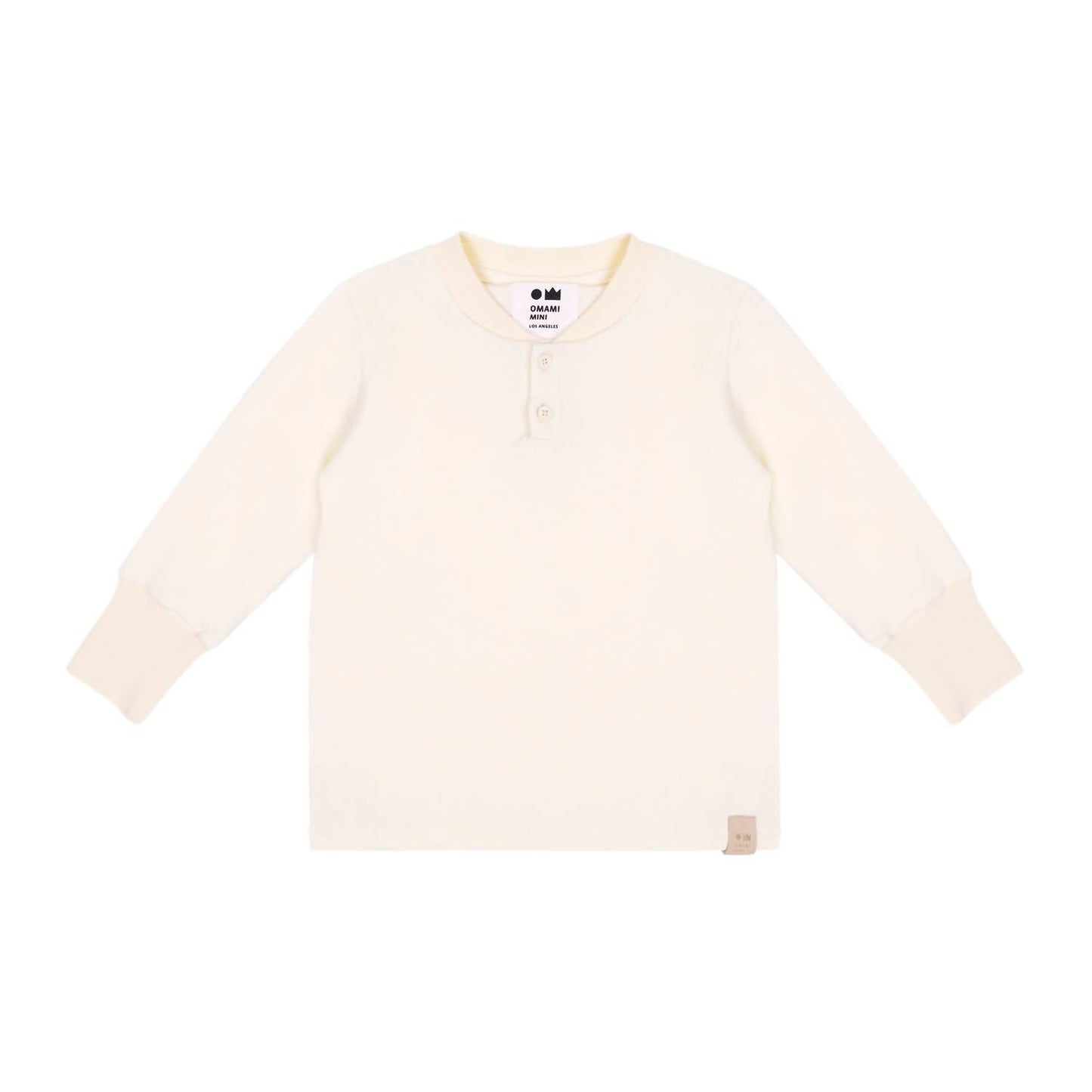 Omamimini - Kids' Long Sleeve Henley Top