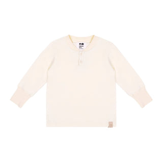 Omamimini - Kids' Long Sleeve Henley Top