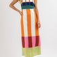 1 Fashion - Satya Striped Midi Dress