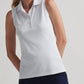 Peter Millar - Banded Sport Mesh Sleeveless Button Polo