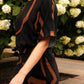Frank Lyman - Flowy Elbow Crewneck Top