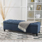 Glouster - Contemporary Storage Ottoman With Button Tufted Design