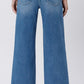 Lovervet - High Rise Double Cuffed Baggy Wide Leg Jeans